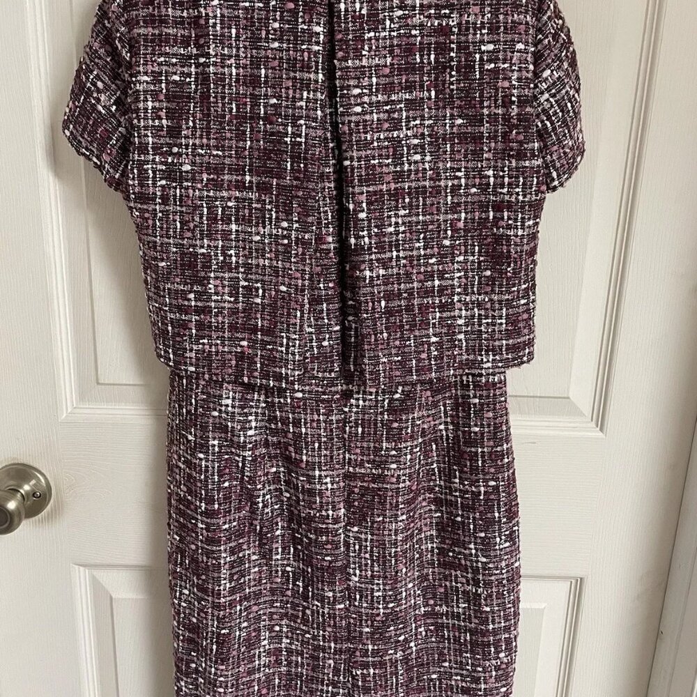 NWT Brooks Brothers Boucle Tweed Dress Size 2 - Picture 3 of 4